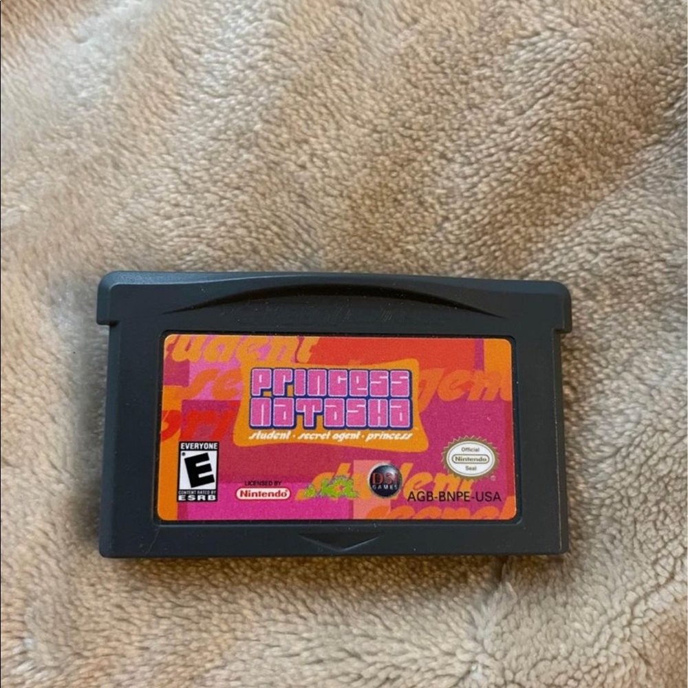 Princess Natasha for gameboy advance